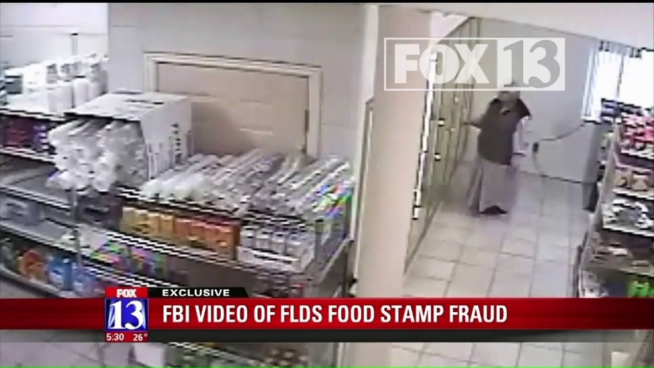 Surveillance Video Shows FLDS Food Stamp Fraud Scheme in Action - video ...