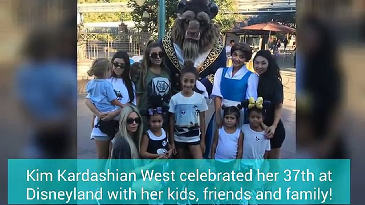 Kim Kardashian Celebrates Birthday In The Most Magical Place on Earth! _ Celeb Tribe