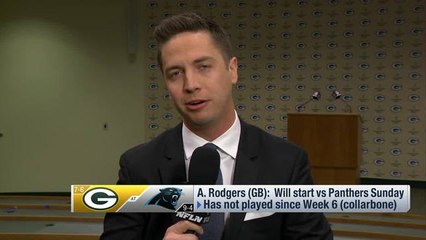 Pelissero: Rodgers did not get medical clearance until late last night