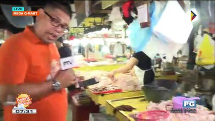 PRICE WATCH: Presyo ng manok sa Mega Q-Mart