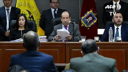 Condenan a 6 años de cárcel a vicepresidente de Ecuador