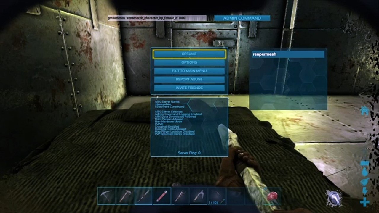 reapermesh's Live PS4 Broadcast Ark Aberration