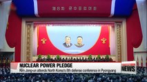 Kim Jong-un vows to make North Korea 'world's strongest nuclear power'