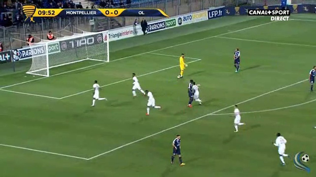 Les buts Montpellier 4-1 Lyon - Coupe de la ligue