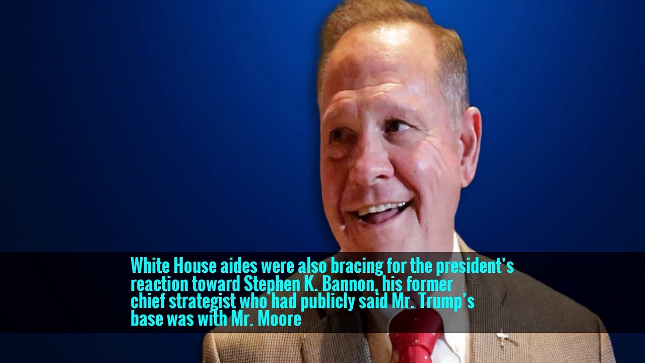 Trump: ‘I Said Roy Moore Will Not Be Able to Win’ in Alabama