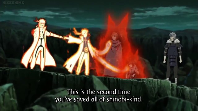 Naruto Minato and Tobirama vs. Obito (Ten Tails) _ Oyako Rasengan-AXggxoO8lhs