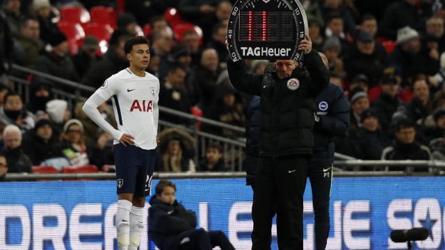 Of course Alli isn't happy to be on the bench...no one is - Pochettino