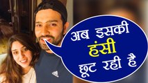 IND vs SL 2nd ODI: Rohit Sharma shares picture with wife, saying now she is smiling | वनइंडिया हिंदी