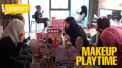 UPSTART: This café serves desserts, coffee, and makeup