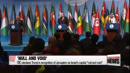Muslim nations declare East Jerusalem as Palestinian capital