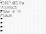 Samsung Spinpoint M hnm101mbb 1000 GB Serie ATA II Festplatte  Festplatten 25 1000 GB