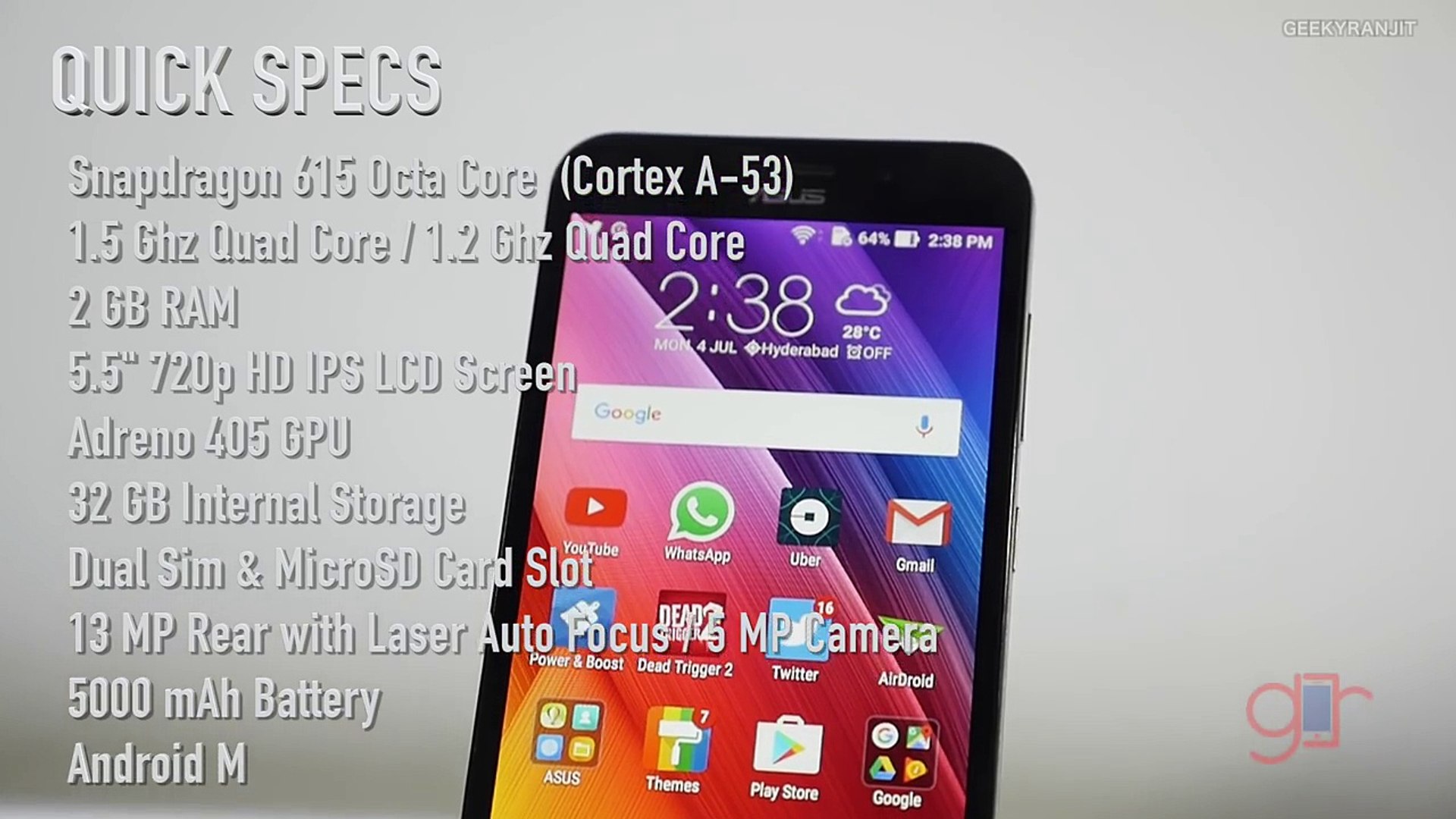 Asus Zenfone Max (2016) Budget Smartphone Review-aBw5yE6djSc