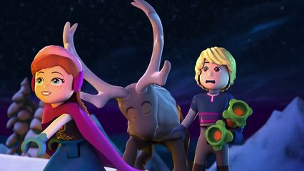 LEGO Disney Frozen Northern Lights (Part 1_4) - Race to Lookout Mountain _ Disney-5O99ImY_eOA