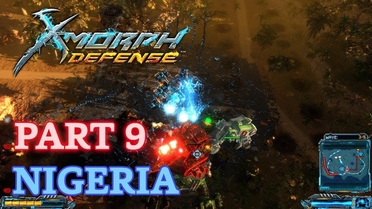 X-Morph: Defense Walkthrough - New Game - Part 9: Nigeria (No Commentary)