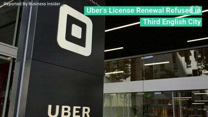 Uber's License Renewal Refused in Third English City