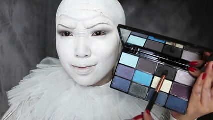 IT 'PENNYWISE' Makeup Tutorial !!!-AjtGJL8BDR0