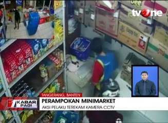 Dua Perampok Minimarket Terekam CCTV Dibekuk Polisi
