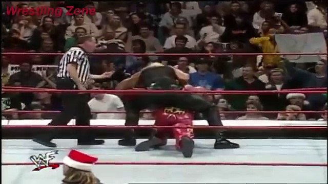 Kane entered in the ring and attacks on DX December 1998 WWE RAW