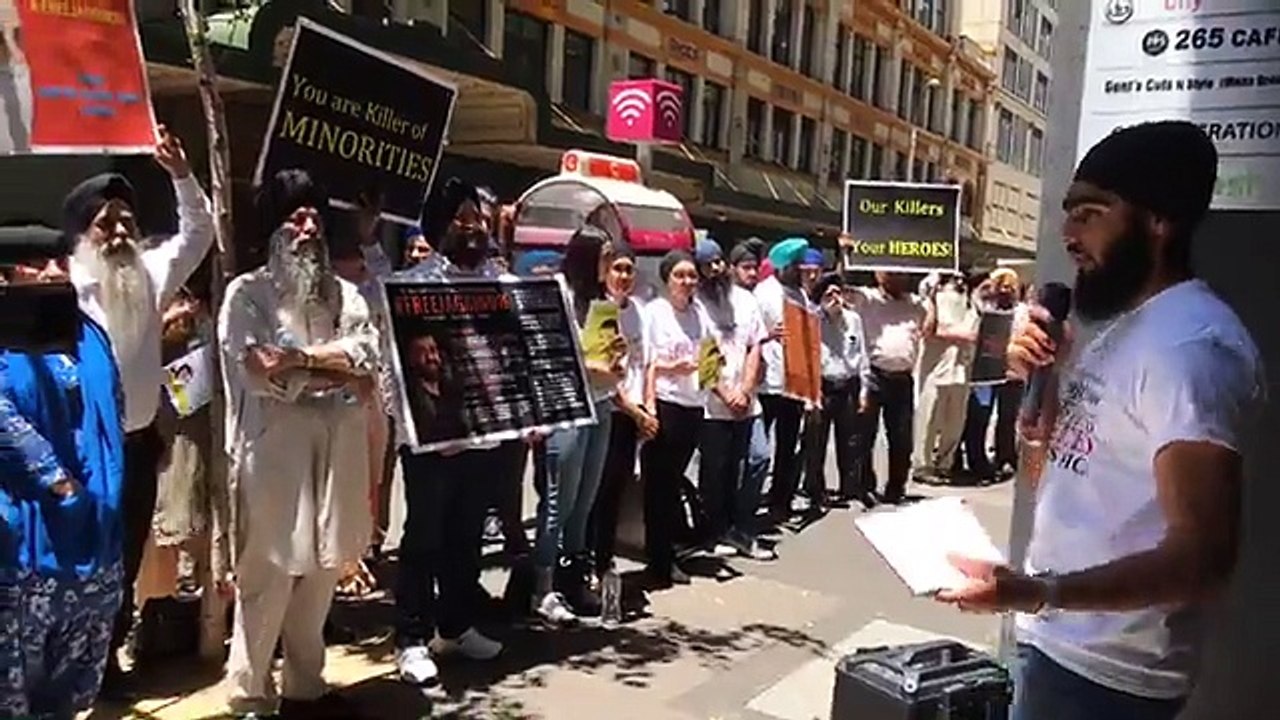 #FreeJaggiNow Sydney Protest 2