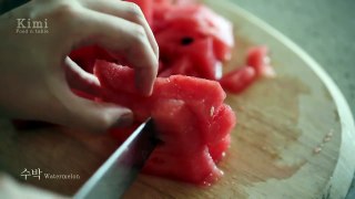 Korean Watermelon Punch Recipe  - 키미(Kimi)-PW8eCvsQxmQ