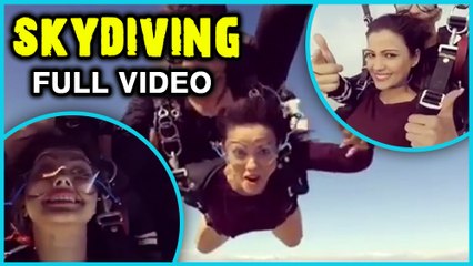 Adaa Khan Enjoys SKYDIVING | FULL VIDEO | Travel Diaries | TellyMasala