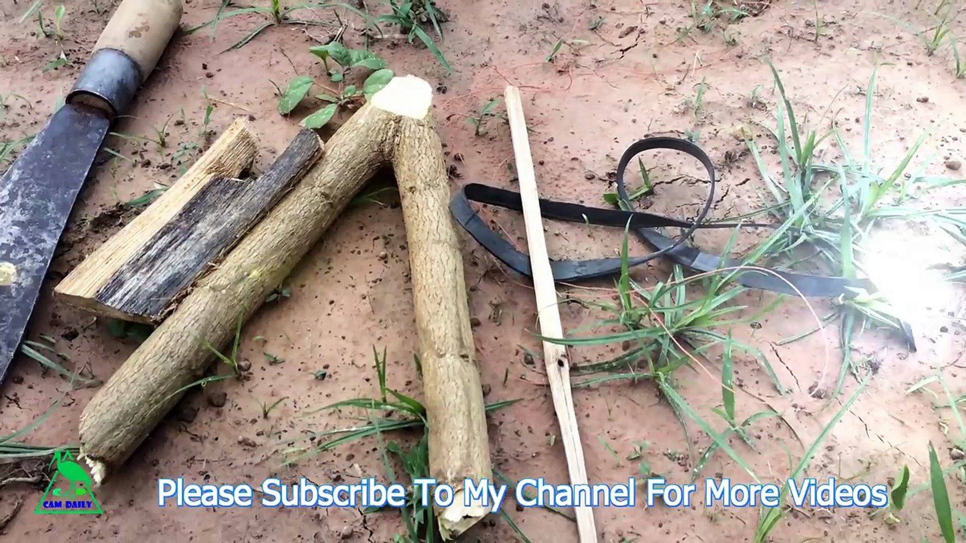 Primitive Foot Snare Bird Trap in Action - How to make a FOOT SNARE TRAP -  video Dailymotion