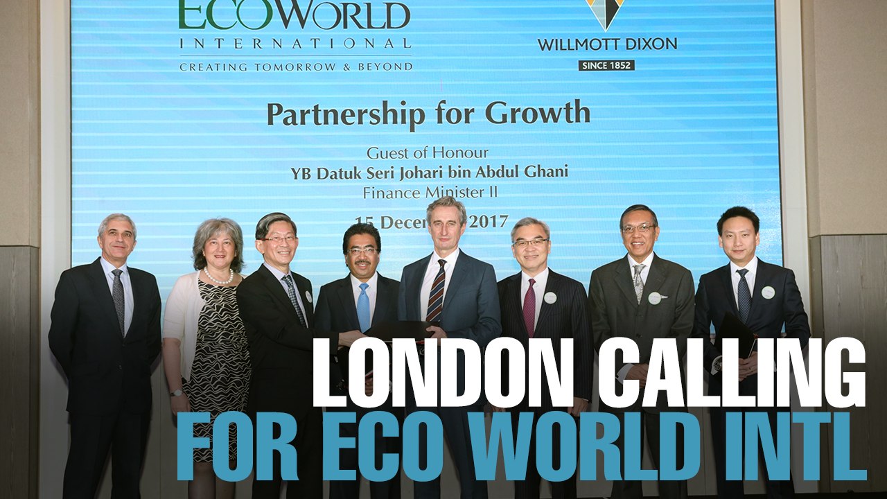 NEWS: Eco World International seals UK deal