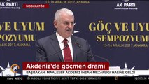 Akdeniz'deki göçmen dramına dikkat çekti