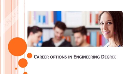 Career Options in Engineering