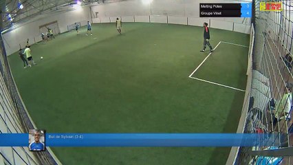 But de Sylvain (3-4) - Melting Potes Vs Groupe Vinet - 14/12/17 19:00 - LIGUE 4 - Poitiers Game Parc