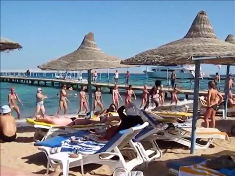 Beach Exercise - Hurghada Red Sea Egypt