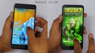 Nokia 6 Vs LG Q6 Speedtest Comparison! _ Snapdragon 430 Vs Snapdragon 435--6bXRU4nUwo
