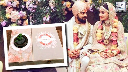 Anushka & Virat's UNIQUE Wedding Card Will Melt Your Hearts!