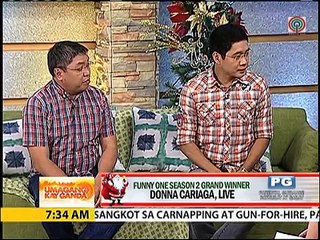 UKG: 'Funny One' winner Donna Cariaga gives her "hugot lines"