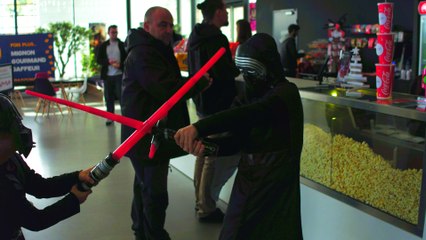 Star Wars les derniers Jedi : les fans au cinéma l'Ellipse d'Ajaccio