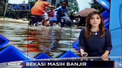 2 Hari Dilanda Banjir, Warga Bantar Gebang Butuh Pasokan Air Bersih