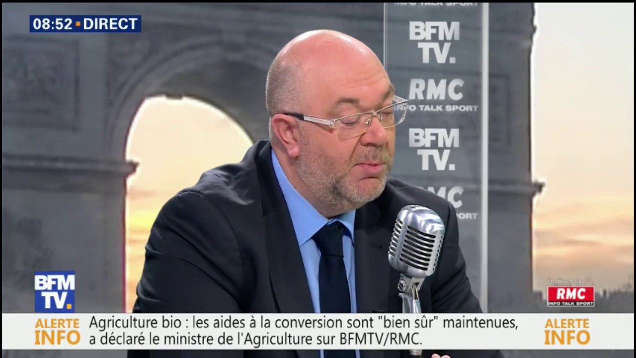 "Bien sûr, les aides à la conversion au bio sont maintenues", affirme Stéphane Travert