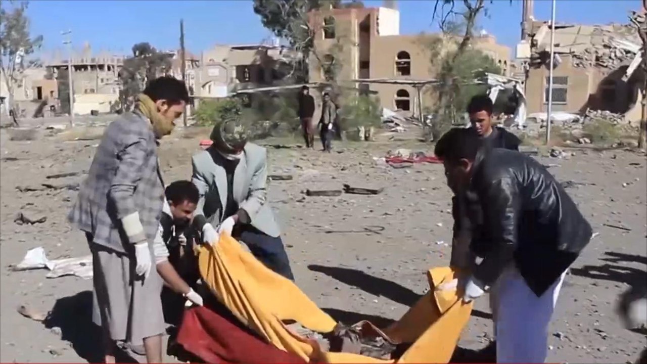 39 قتيلا بقصف لطيران التحالف على معسكر للشرطة