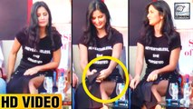 Katrina Kaif UNCOMFORTABLE In Her Short Dress At Beena Kak's Book Launch
