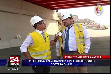 Línea Amarilla: peaje para transitar por túnel subterráneo costará S/ 5.30