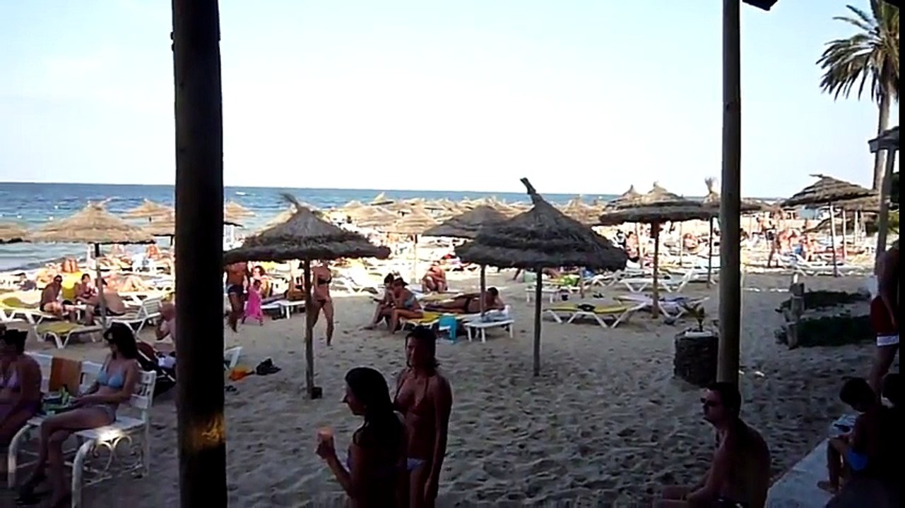 Foam beach party - Sousse, Tunisia