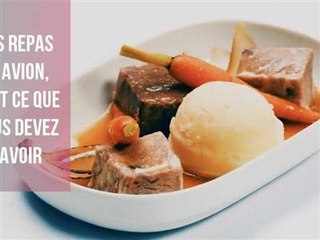 Quel est le secret des repas servis en avion ?