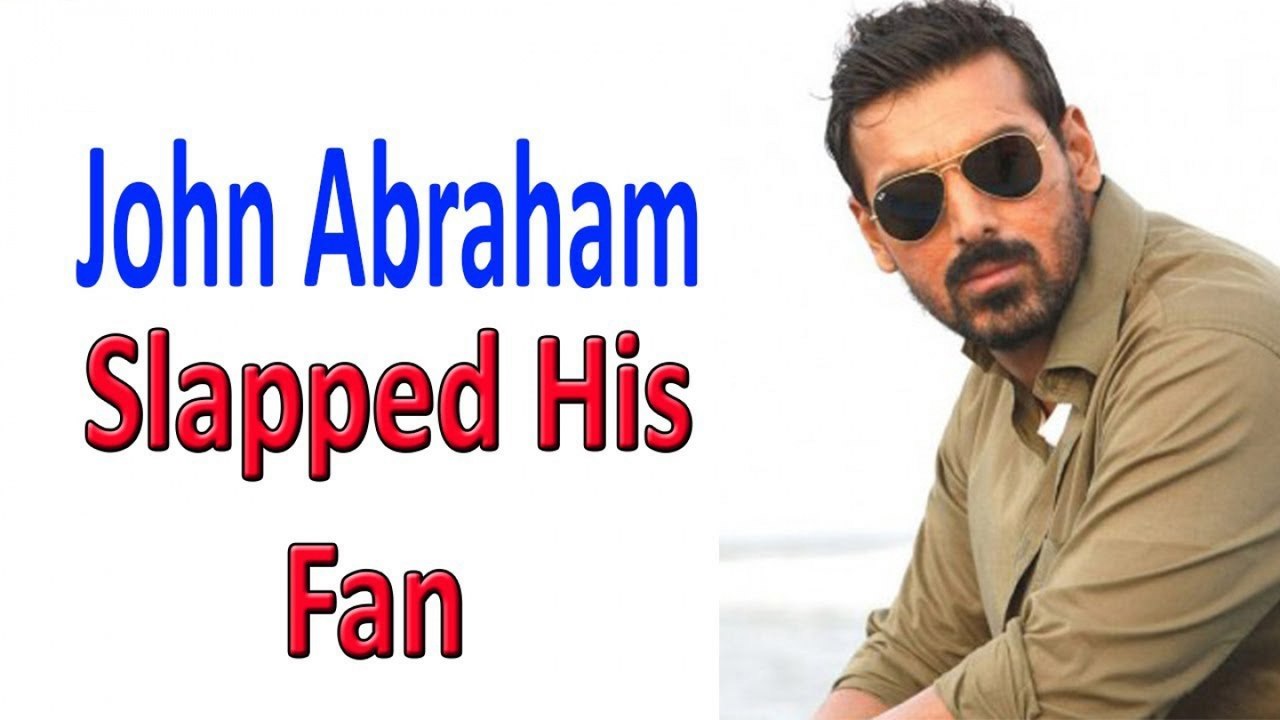 John Abraham Slapped His Fan