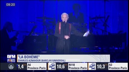 Revivez les grands moments du concert de Charles Aznavour à Bercy