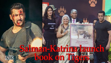Tiger Salman launches book on Tigers with Katrina