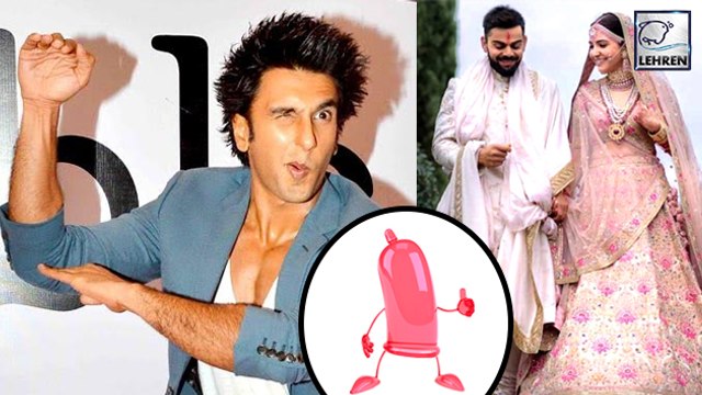 Ranveer Singh Gifts CONDOM To Anushka And Virat After Marriage?