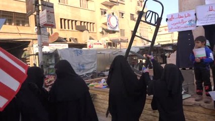 İdlibli Kadınlardan Trump'ın Kudüs Kararına Protesto