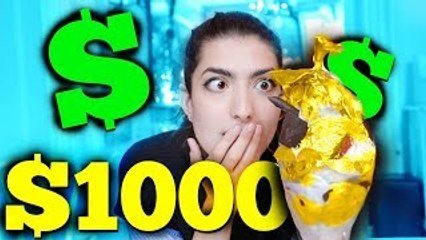 RCLBEAUTY101-Trying $1000 Ice Cream Sundae! (And $2000 Pizza)
