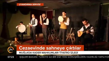 Kader mahkumları izledi