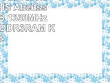 Patriot PSD38G1333K Signature HS Abeitsspeicher 8GB 1333MHz CL9 2x 4GB DDR3RAM Kit